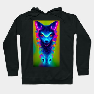 Psychedelic Wolf Hoodie